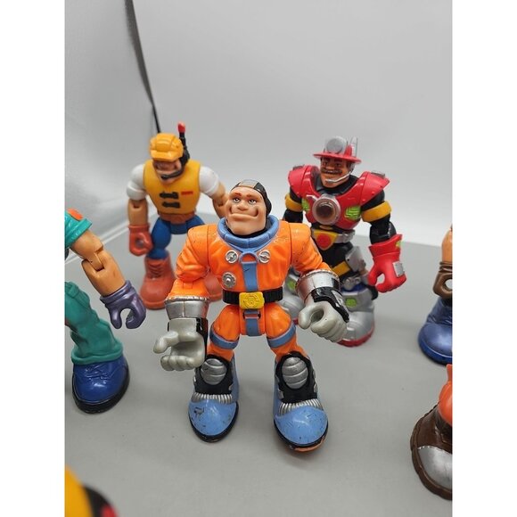 LOT‎ OF 19 FISHER PRICE MATTEL RESCUE HEROES ACTION FIGURES 1998 1999 2001 - Picture 6 of 16
